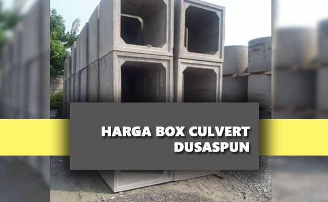 Harga Box Culvert Dusaspun