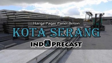 Harga Pagar Panel Beton Kota Serang