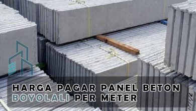 Harga Pagar Panel Beton Boyolali