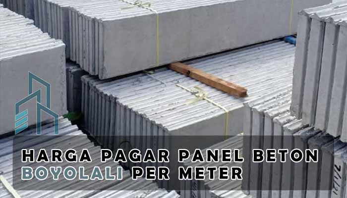 Harga Pagar Panel Beton Boyolali